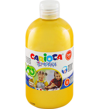 Farba tempera Carioca 500ml złota