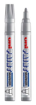Marker olejowy Uni Paint PX-20 błyszczący srebrny