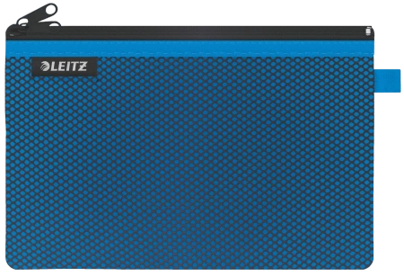 Saszetka Leitz Wow 15x23cm 2 kieszonki niebieska