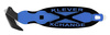 Nóż bezpieczny Klever XChange With Scraper niebieski
