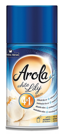 Wkład do odświeżacza powietrza Arola 250ml biała lilia