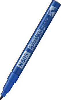Marker permanentny Pentel Pen N50S niebieski