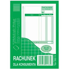 RACHUNEK DLA KONSUMENTA A6 (WIELOKOPIA)