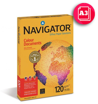 PAPIER NAVIGATOR COLOUR DOCUMENTS A3/120g (500)