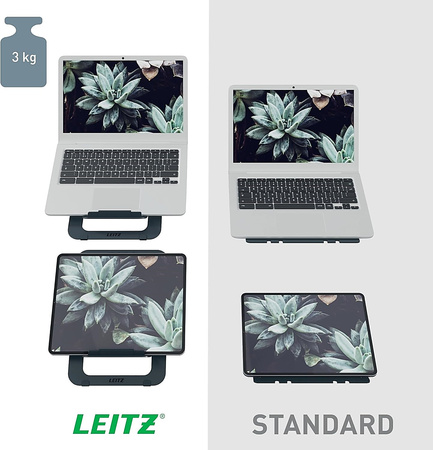 Podstawa pod laptop Leitz Ergo szara