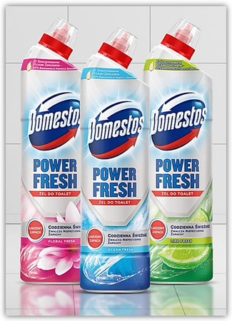 Płyn do WC Domestos Power Fresh 700ml Floral Fresh