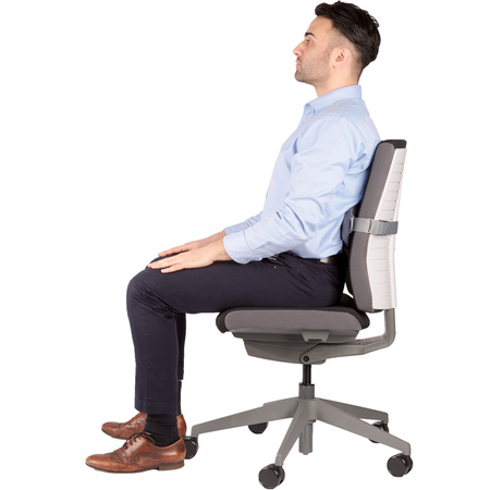 PODPÓRKA LĘDŹWIOWA FELLOWES I-SPIRE SZARA