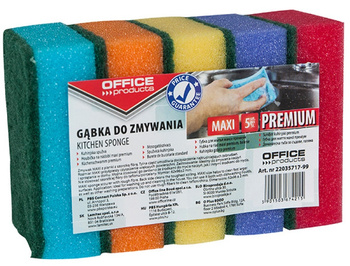 Gąbki do zmywania Office Products Maxi (5)