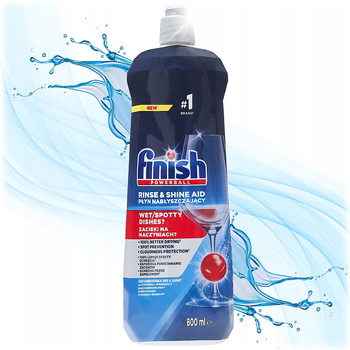 Płyn nabłyszczający do zmywarki Finish 800ml Regular