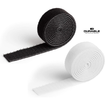 Taśma do kabli Durable Cavoline Grip 20mm/1m czarna