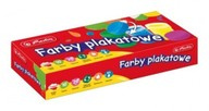 Farby plakatowe 12kol. kubeczki 15g. HERLITZ