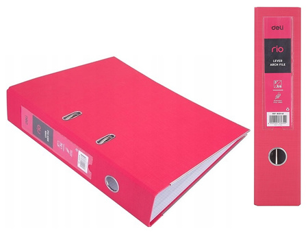 Segregator Deli Rio A4/76mm różowy