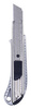 Nóż pakowy Donau Safety 18mm/100mm srebrny