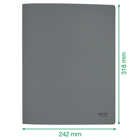 Skoroszyt kartonowy Leitz Recycle A4 czerwony