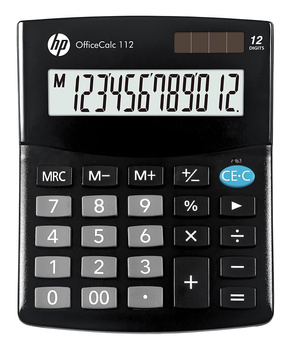 Kalkulator HP OfficeCalc 112 czarny