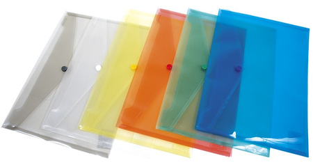 Teczka kopertowa Donau C5 żółta