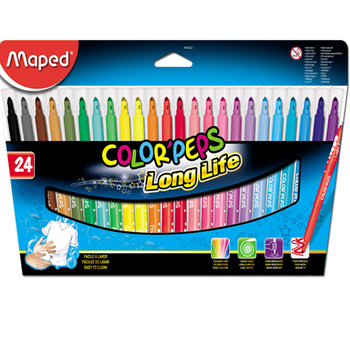 FLAMASTRY MAPED COLORPEPS 24 KOLORY