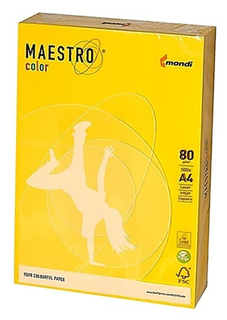 Papier Maestro Color A4/80g Intens ciemnozielony (500)