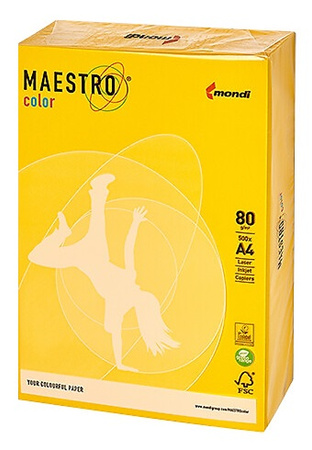 Papier Maestro Color A4/80g Intens ciemnozielony (500)