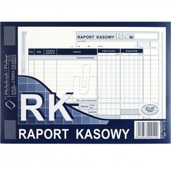 RAPORT KASOWY A5 (O+1K)