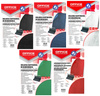 Okładki do bindowania Office Products Delta A4 skóropodobne czerwone (100)
