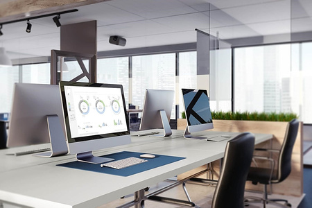 Podkład na biurko Durable 40x53cm szary