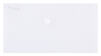 Teczka kopertowa Donau DL transparentna