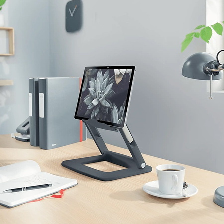 Podstawa pod laptop Leitz Ergo regulowana szara