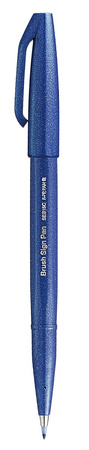 Pisak pędzelkowy Pentel Brush Sign Pen SES15C jasnofioletowy