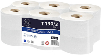 Papier toaletowy Ellis 120m 2w celuloza biały (12)