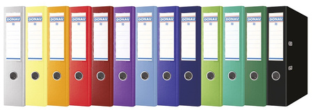 Segregator Donau Premium A4/75mm bordowy