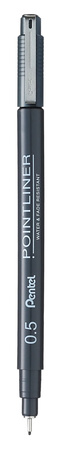 Cienkopis Pentel PointLiner 0.5mm czarny