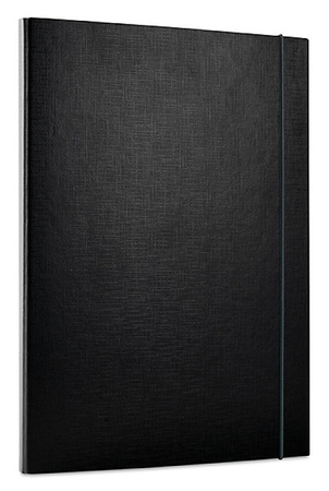 Teczka z gumką OFFICE PRODUCTS, PP, A4/15, 3-skrz., zielona