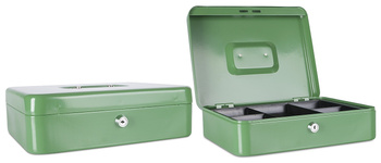 Kasetka na pieniądze Donau 300x90x240mm zielona