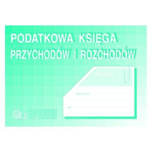 PODATKOWA KSIĘGA PRZYCHODÓW I ROZCHODÓW A4