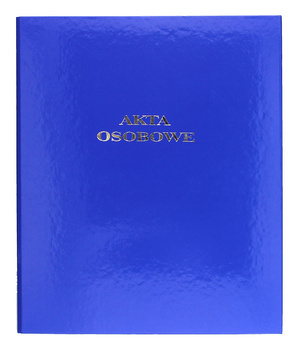 Teczka do akt osobowych Barbara A4/32mm 2R granatowa