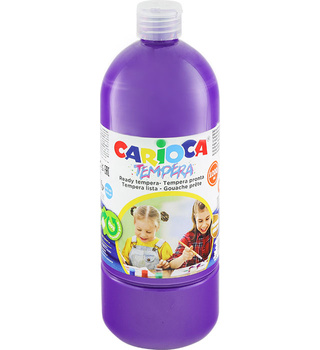 Farba tempera Carioca 1000ml fioletowa