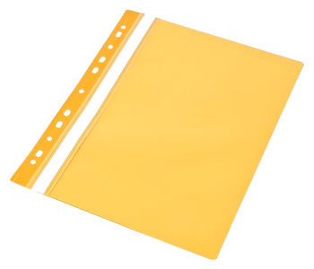 Skoroszyt wpinany MyOffice A4 PCV żółty (20)