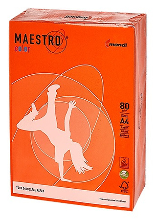 Papier Maestro Color A4/80g Intens ciemnozielony (500)