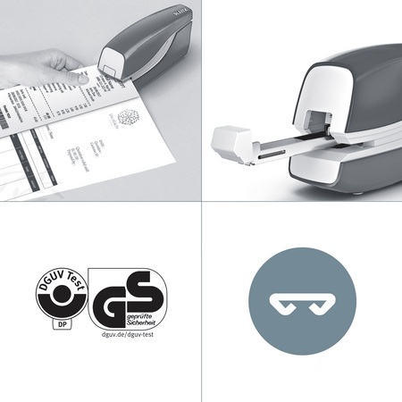 Zszywacz elektryczny Leitz Wow Nexxt czarny