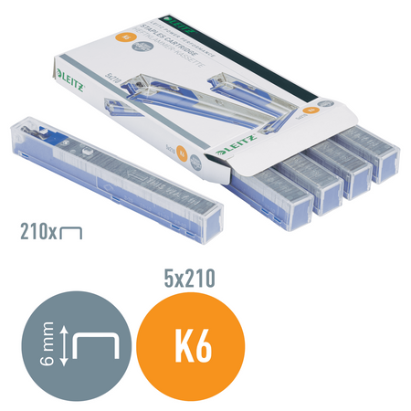 ZSZYWKI LEITZ MAGAZYNEK K6 (5x210)