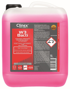 Preparat dezynfekująco-czyszczący CLINEX W3 Bacti