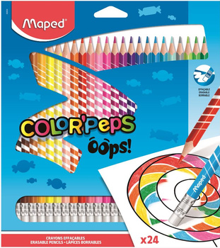 Kredki Maped Color'Peps Oops! 24 kolory