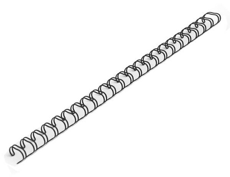 GRZBIETY DRUTOWE 3:1 4,8mm CZARNE (100)