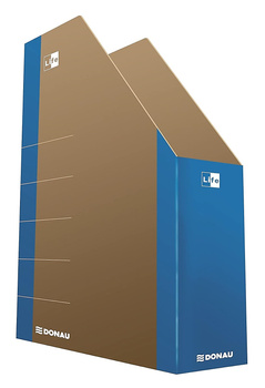 Pojemnik na dokumenty DONAU Life, karton, A4, niebieski