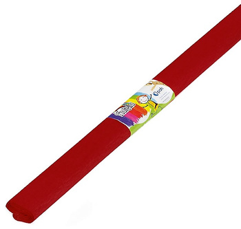 Bibuła marszczona Fiorello 50x200cm ciemnoczerwona