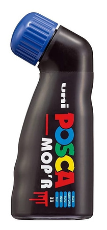 Marker z farbą plakatową Uni POSCA PCM-22 niebieski