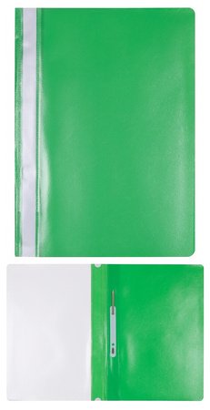 Skoroszyt Office Products A4 PP zielony (25)