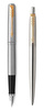 Pióro wieczne i długopis Parker Jotter Stainless Steel GT