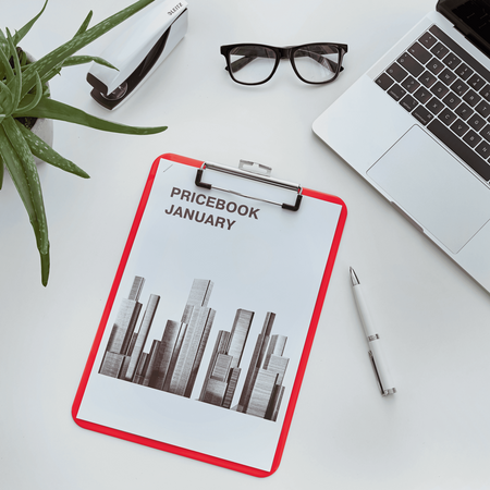 Deska z klipem Leitz Wow A4 czerwona